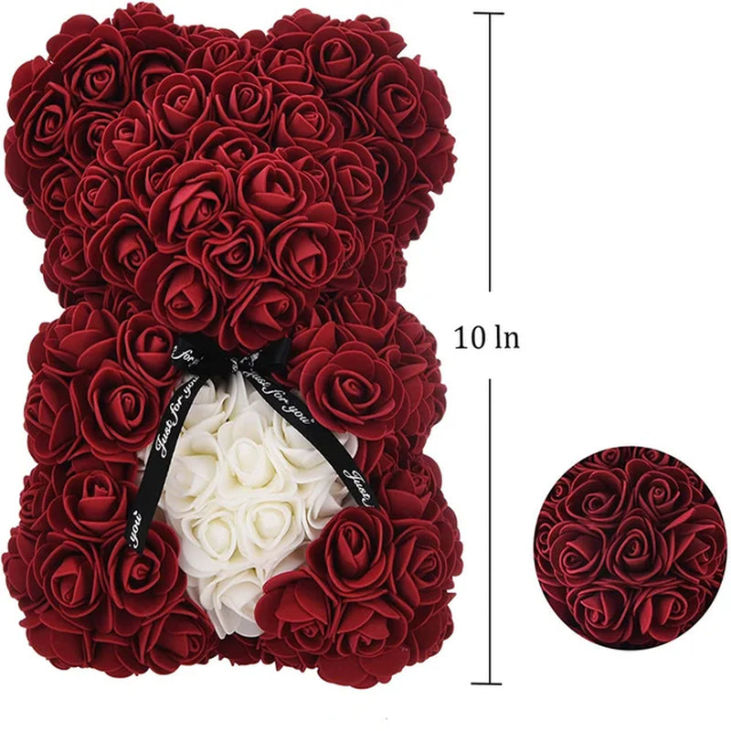 LovelyLavish's™ - Rose Bear Valentines Day Gift 