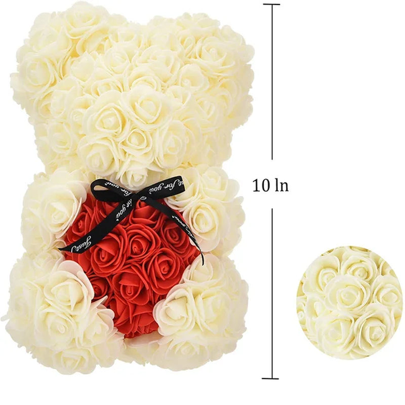 LovelyLavish's™ - Rose Bear Valentines Day Gift 